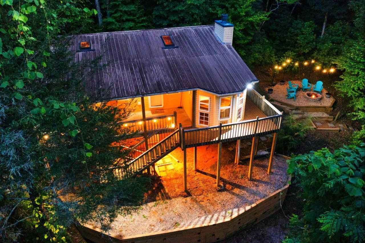 Cozy Cabin Retreat - Hot Tub, Fireplace&Fire Pit Blue Ridge Zewnętrze zdjęcie